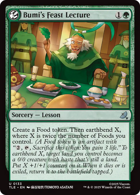 Bumi's Feast Lecture (Foil)