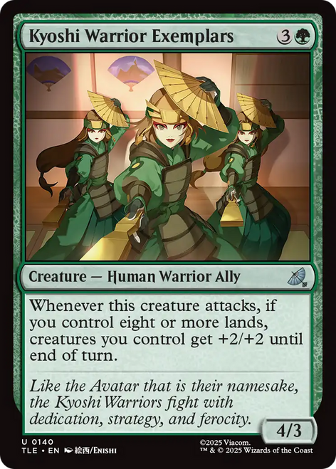 Kyoshi Warrior Exemplars (Foil)