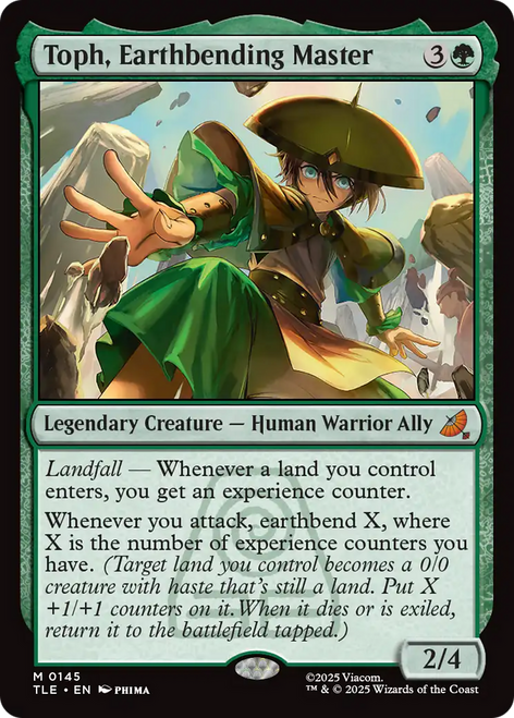 Toph, Earthbending Master (Foil)