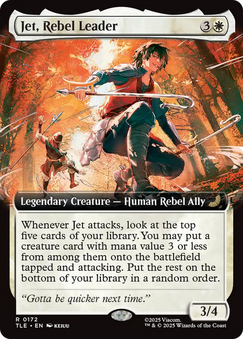 Jet, Rebel Leader (Extended Art Foil)