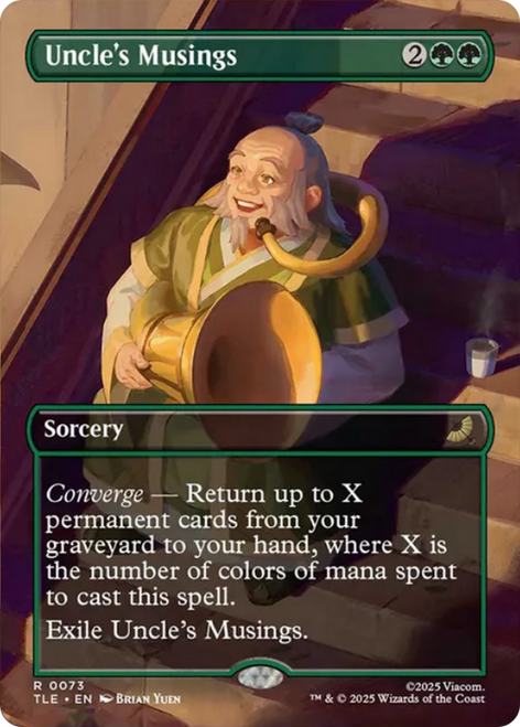 Uncle's Musings (Borderless Scene Foil)