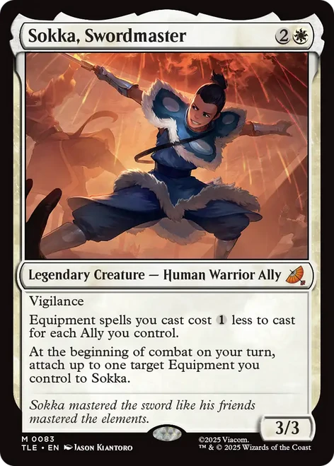 Sokka, Swordmaster (Foil)