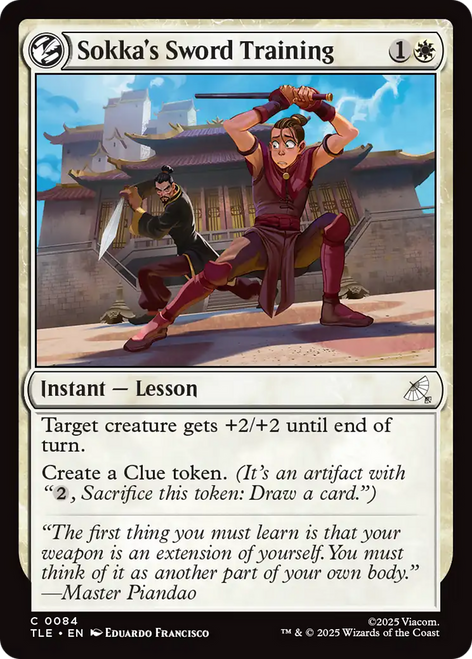 Sokka's Sword Training (Foil)