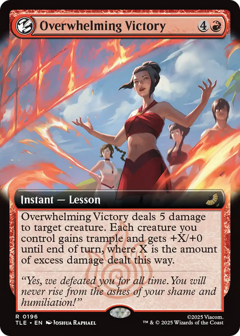 Overwhelming Victory (Extended Art Foil)