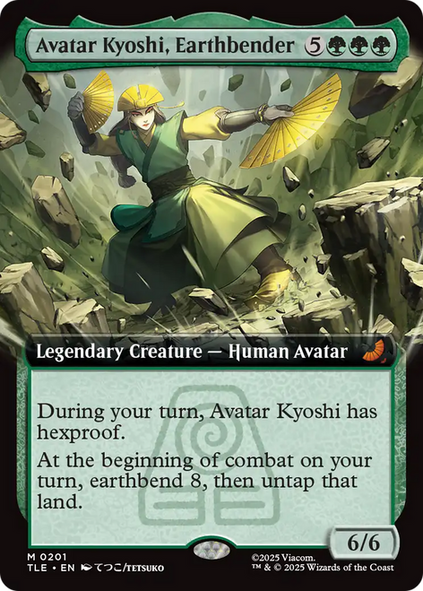 Avatar Kyoshi, Earthbender (Extended Art Foil)