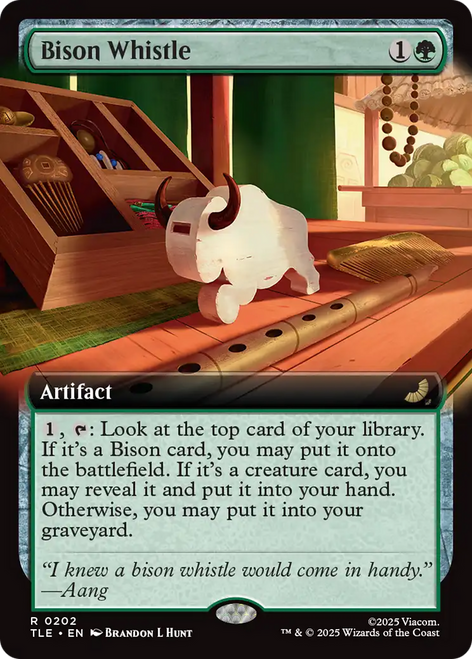 Bison Whistle (Extended Art Foil)