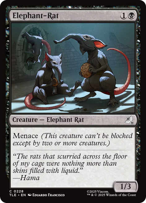 Elephant-Rat (Foil)