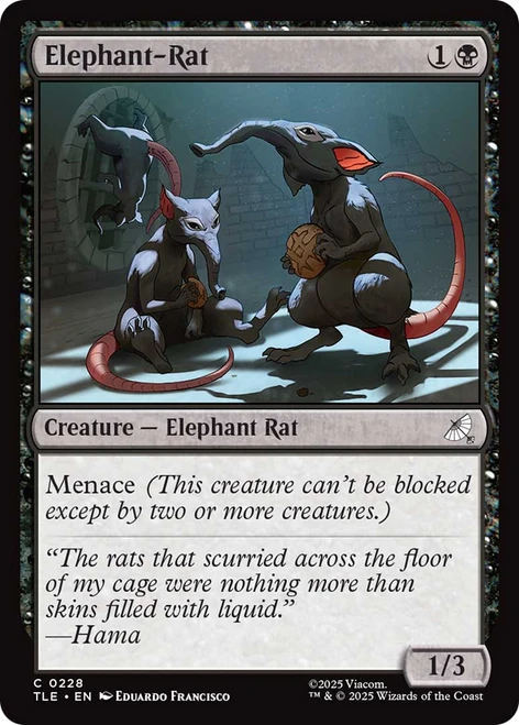 Elephant-Rat (Foil)