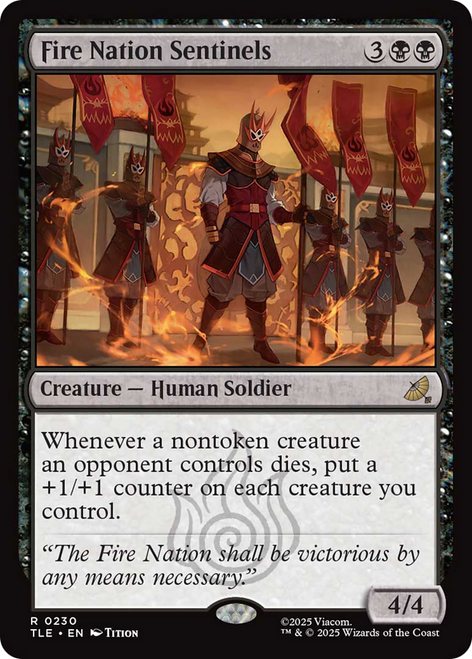 Fire Nation Sentinels (Foil)