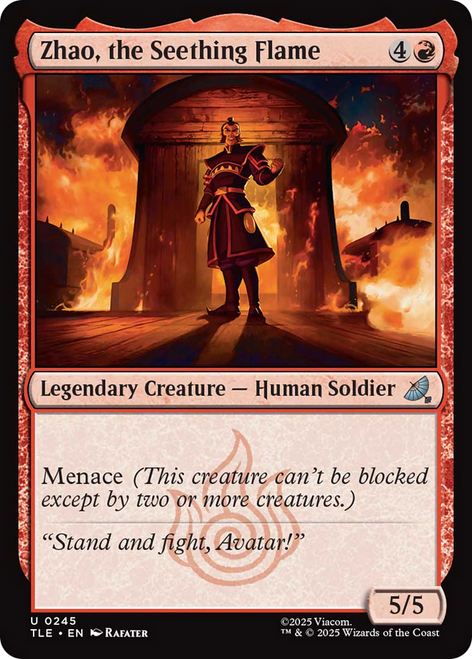 Zhao, the Seething Flame (Foil)