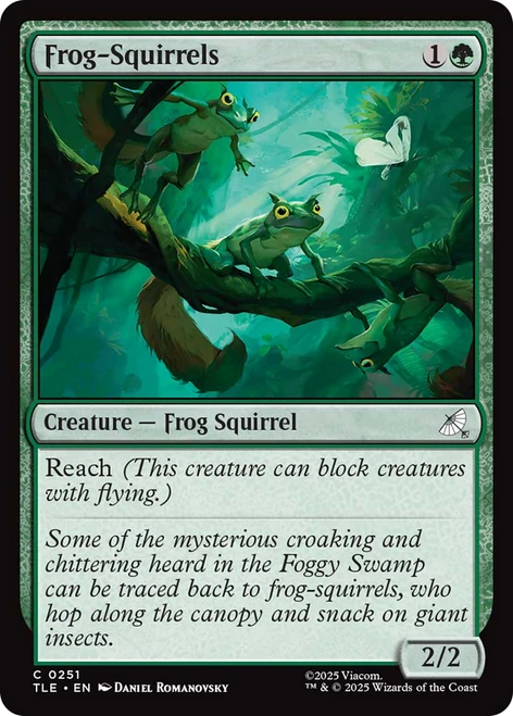 Frog-Squirrels (Foil)