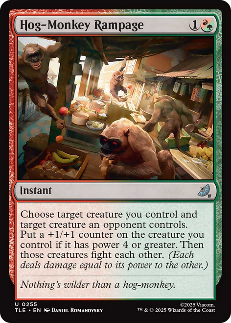 Hog-Monkey Rampage (Foil)