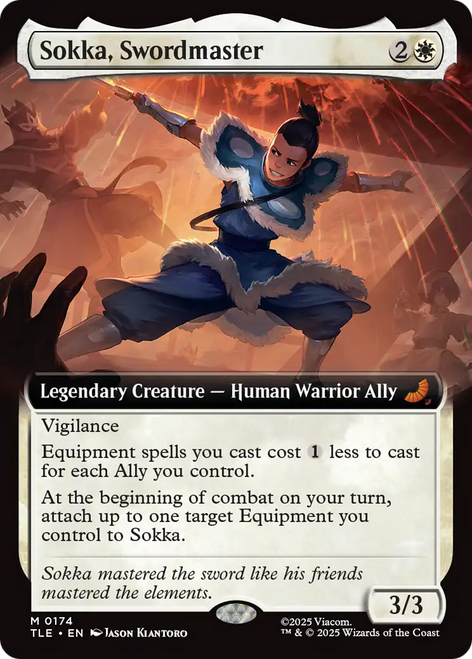 Sokka, Swordmaster (Extended Art)