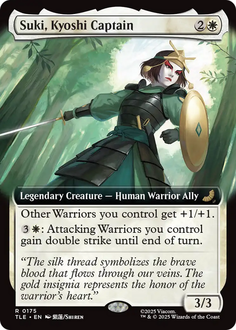 Suki, Kyoshi Captain (Extended Art)