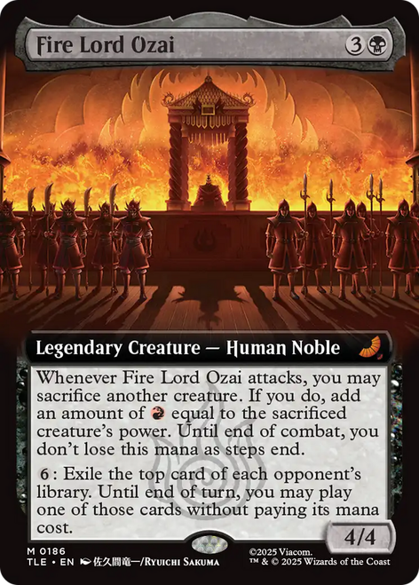 Fire Lord Ozai (Extended Art)