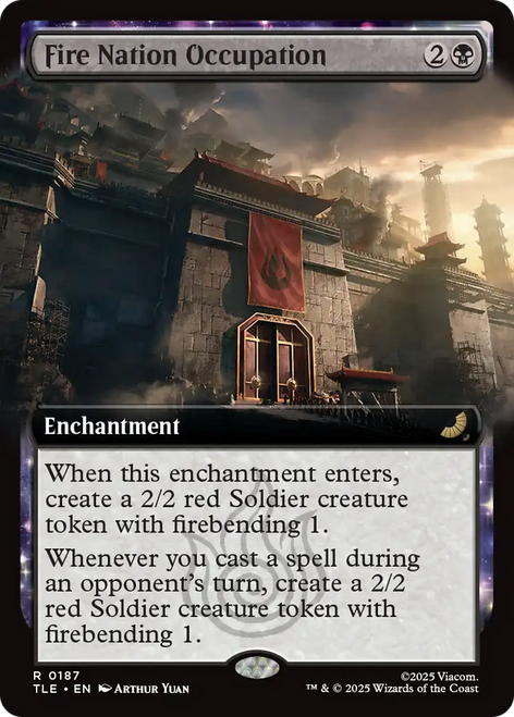 Fire Nation Occupation (Extended Art)