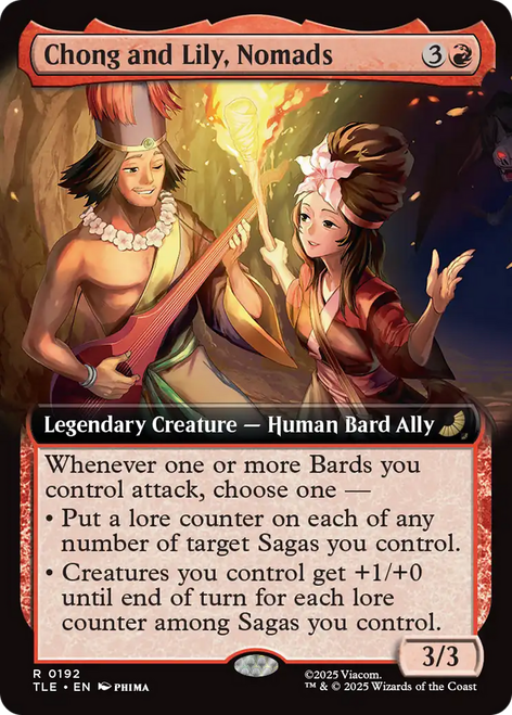 Chong and Lily, Nomads (Extended Art)
