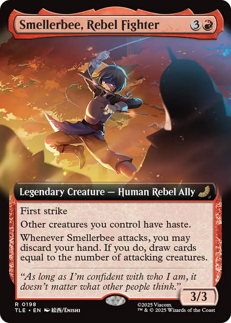Smellerbee, Rebel Fighter (Extended Art)