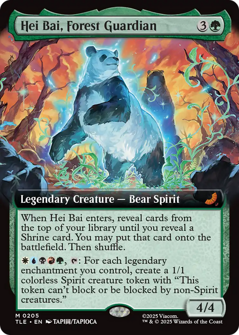 Hei Bai, Forest Guardian (Extended Art)