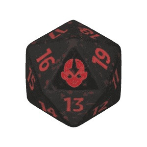 Magic Avatar: The Last Airbender Spindown Dice - Red