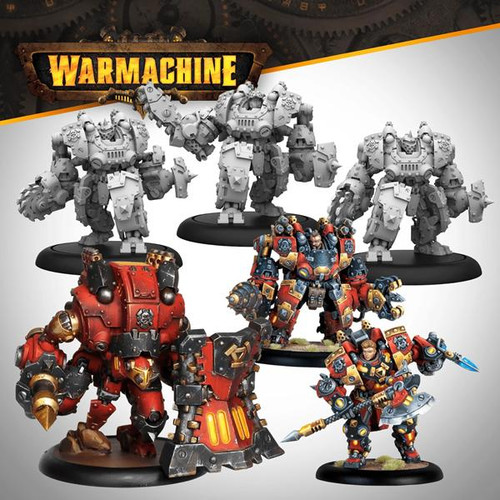 Warmachine: Khador Winter Annihilators Command Cadre