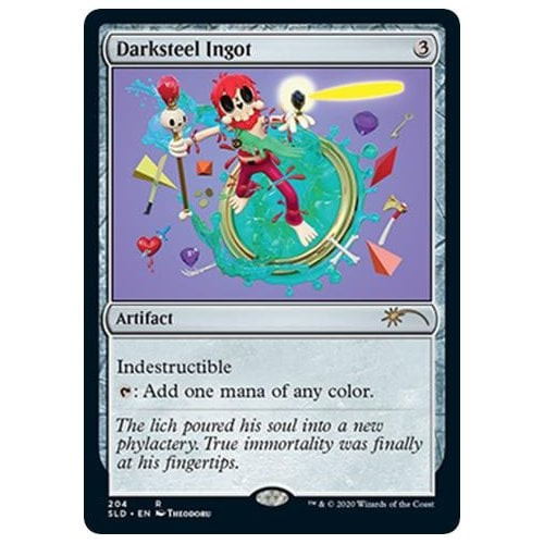 Darksteel Ingot (Foil) (Secret Lair - A Box of Rocks)