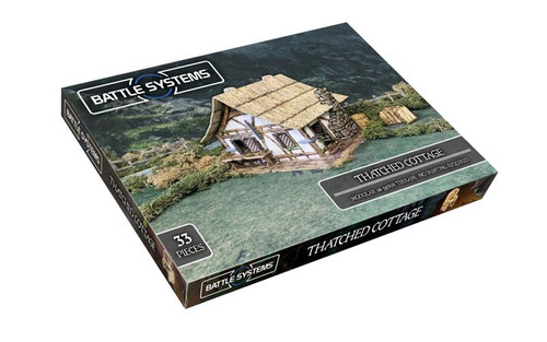 Modular Terrain: Fantasy Wargames - Thatched Cottage