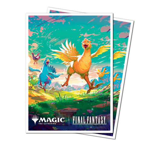 MTG FINAL FANTASY Q4 105ct APEX Deck Protector sleeves featuring Traveling Chocobo