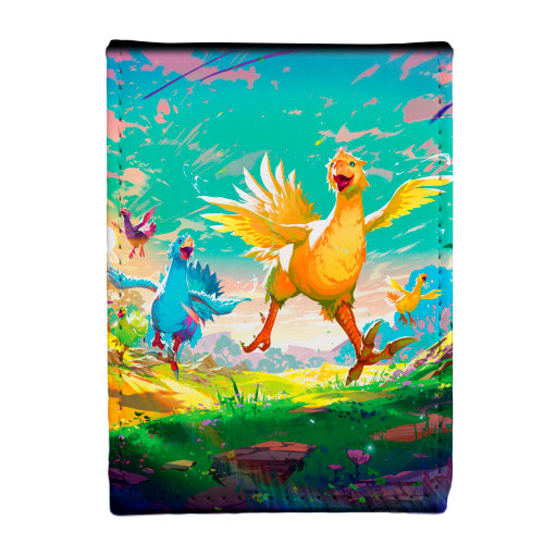 MTG FINAL FANTASY Q4 Alcove Flip Deck Box featuring Traveling Chocobo