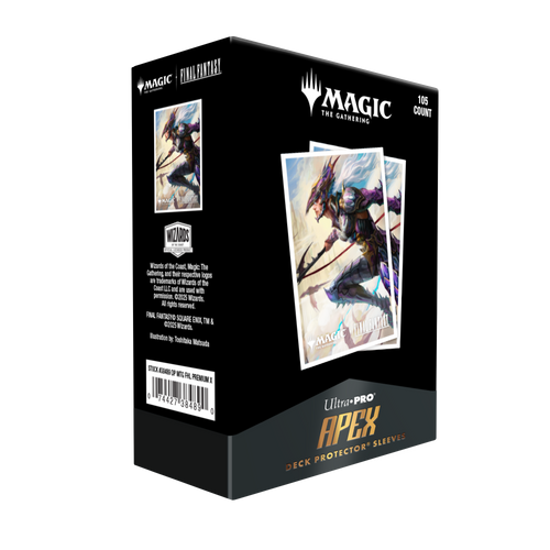 MTG FINAL FANTASY Q4 105ct APEX Deck Protector sleeves Premium featuring Kain, Traitorous Dragoon