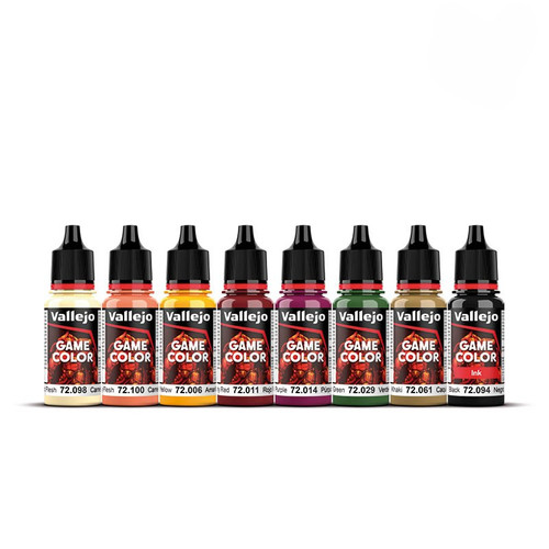 Game Color Set - Aztec Dragons (x8)
