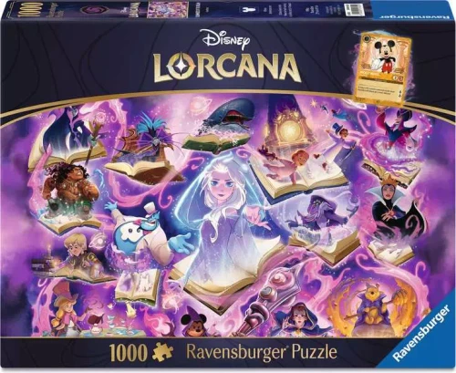 Disney Lorcana: Glimmers of the Realm – Amethyst Puzzle (1000 piece)