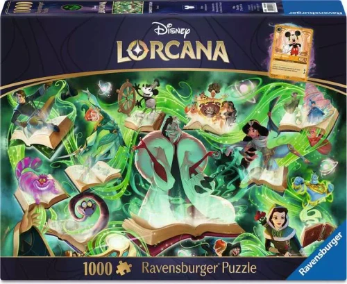 Disney Lorcana: Glimmers of the Realm – Emerald Puzzle (1000 piece)