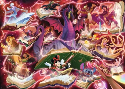 Disney Lorcana: Glimmers of the Realm – Ruby Puzzle (1000 piece)