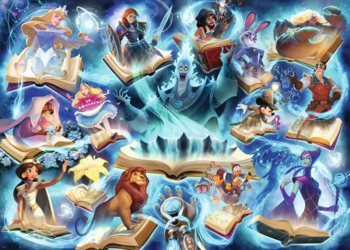 Disney Lorcana: Glimmers of the Realm – Sapphire Puzzle (1000 piece)