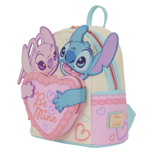 Disney: Stitch & Angel Be Mine Mini Backpack
