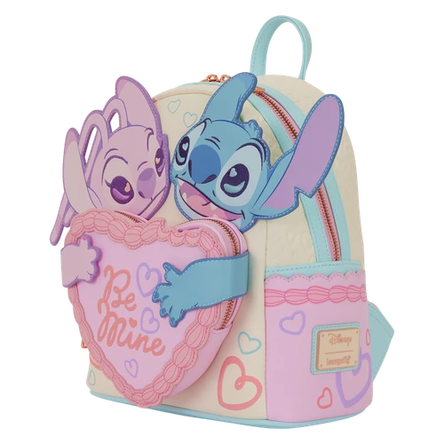 Disney: Stitch & Angel Be Mine Mini Backpack