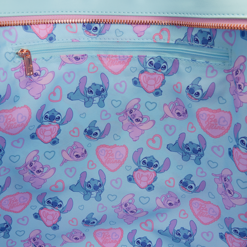 Disney: Stitch & Angel True Love Tote Crossbody Bag