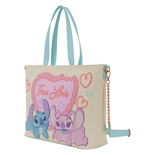 Disney: Stitch & Angel True Love Tote Crossbody Bag