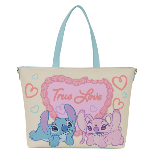 Disney: Stitch & Angel True Love Tote Crossbody Bag