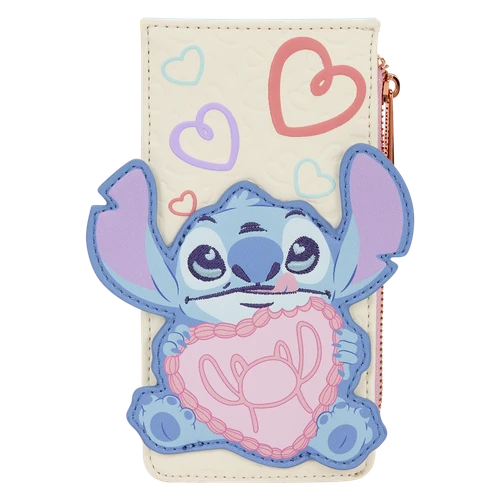 Disney: Stitch & Angel Be Mine Large Card Holder
