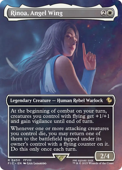 Rinoa, Angel Wing (Borderless Scene)