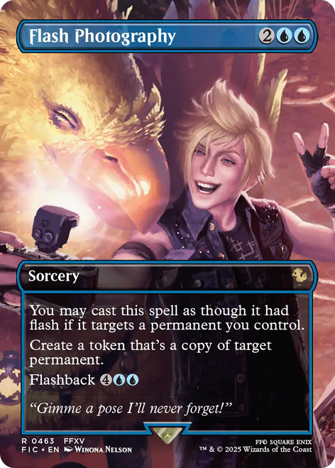 Flash Photography (Borderless Scene)