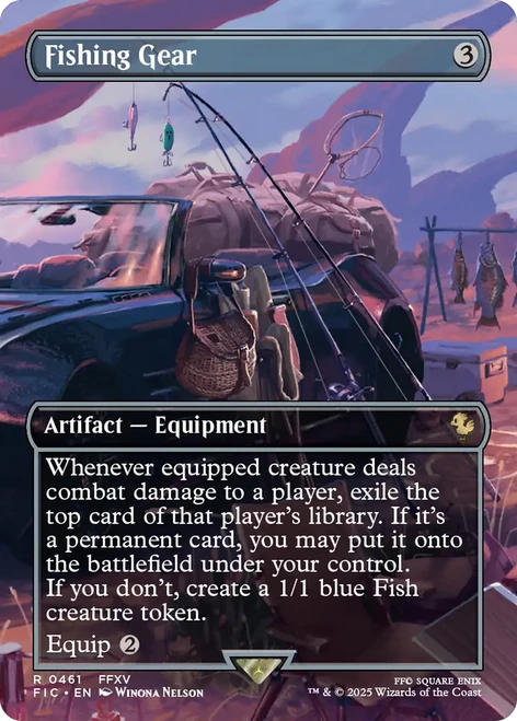 Fishing Gear (Borderless Scene Foil)