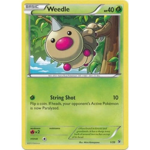 Kalos Starter Kit 1/39 Weedle