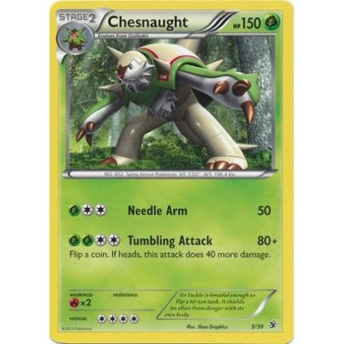 Kalos Starter Kit 5/39 Chesnaught (Non-Holo)