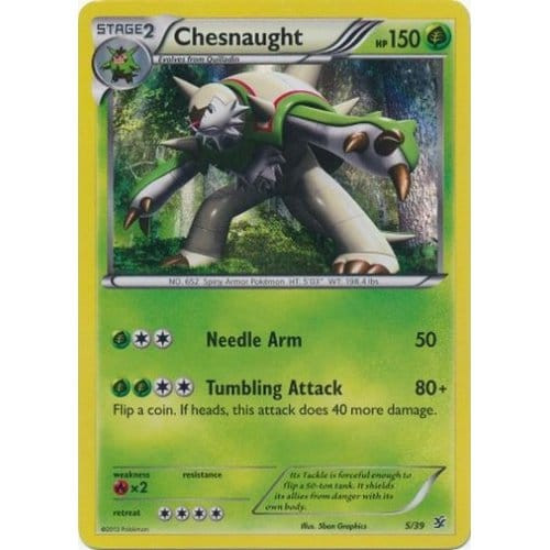 Kalos Starter Kit 5/39 Chesnaught (Holo)