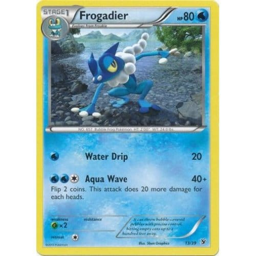 Kalos Starter Kit 13/39 Frogadier (Non-Holo)