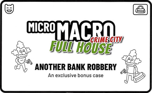 MicroMacro: Crime City - Full House: Another Bank Robbery