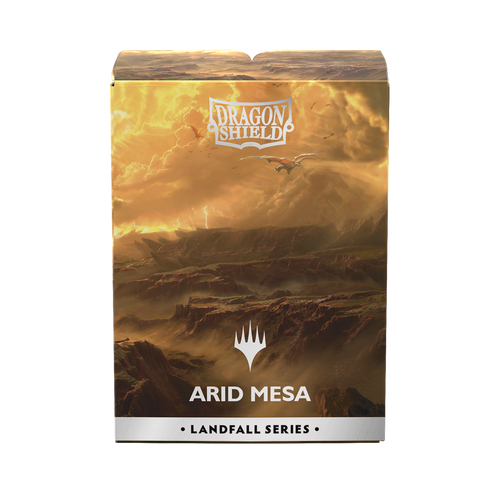 MTG Matte Dual Art Sleeves: Landfall Series - Arid Mesa (100)
